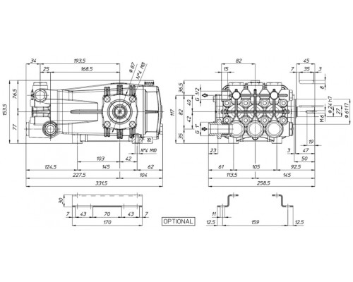 Насос UDOR CKC 42/20 S