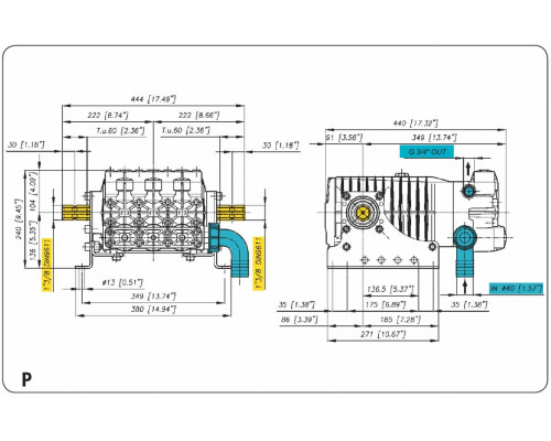 Насос CK 110 P