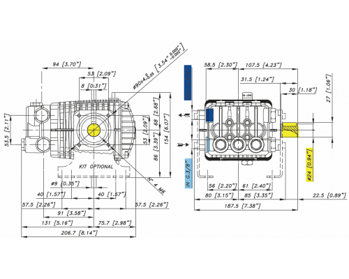 Насос WBL 1016-F (2800 об/м) 026025973