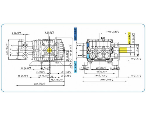 Насос TML 1528-HP