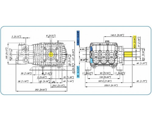 Насос TML 2020-B