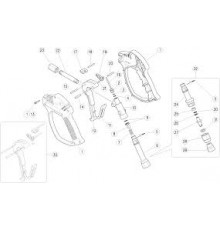 Ремкомплект курка распылительного RL 56