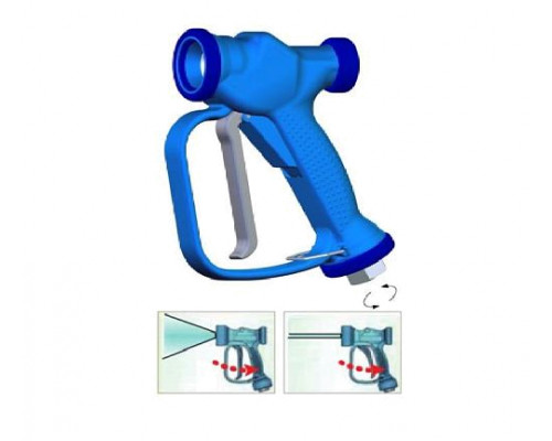 Размывочный пистолет RB 35. 50 л/мин; 12 бар; 80град; вход 1/2