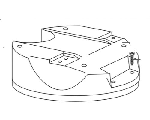 Крышка корпуса MEC 600 2M. GR5000