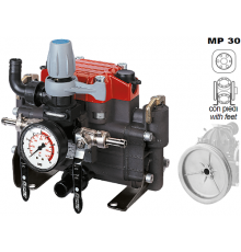 Насос мембранно-поршневой Comet серия МР30 (29,2 л/мин; 30 бар) с шкивом d=247