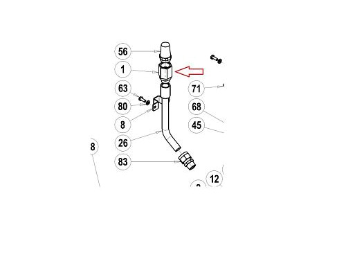 ИНЖЕКТОРНЫЙ КЛАПАН ВОЗДУХА R1/2''  PNR  1493300200