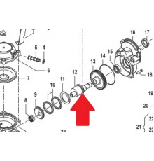 Коленвал насоса MC20 - MC25