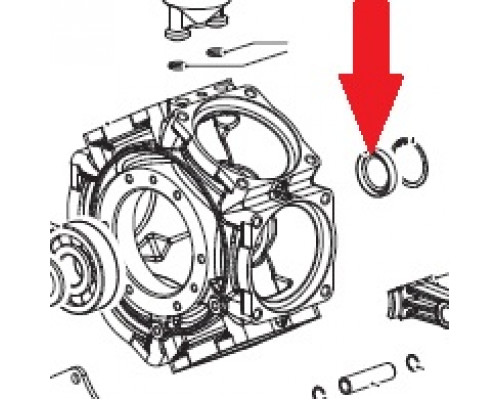 Сальник 35х47х7 насоса BP/241/300/BPS/260/300