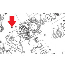 Кольцо 3х165 насоса APS101/121 - APS145