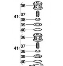 Клапан в сборе насоса BP 20/15 (1х4)