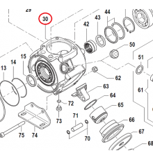 Корпус насоса  APS 51/61/71