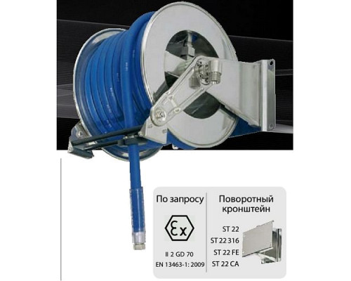 Автоматическая катушка RAMEX AV 1300 18м 3/4