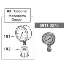 Манометр с переходником (KIT) насоса MC8/18
