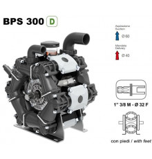 Насос мембранный Comet® серия ВPS300 (295 л/мин; 20 бар); ВОМ 1