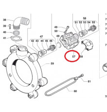 Крышка насоса BP 241/251HS (1х6)