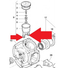 Кольцо 2,62X15,08 насоса BP205/235/280