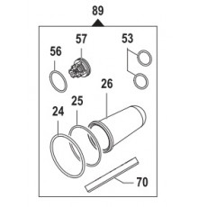 Ремкомплект насоса серии APS 96: мембрана NBR (KIT89)