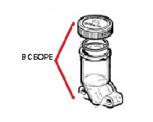 Бачок для масла насоса в сборе BP105 - BP125