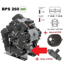 Насос мембранный Comet® серия ВPS260; пред.клапан/защита ВОМ; (249 л/мин; 20 бар); вал ВОМ 1