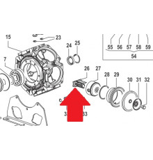 Шатун насоса BP/BPS 300 (KIT:1х6)