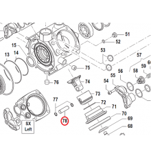 Поршневой фланец APS 96