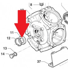 Сальник 35х52х10 насоса BP205/235/241/280/281/300/BPS300