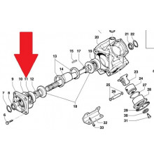 Подшипник шариковый 35х80х21 насоса BP151 - BP171