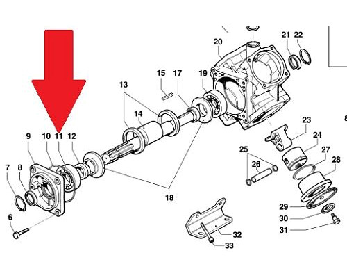 Подшипник шариковый 35х80х21 насоса BP151 - BP171