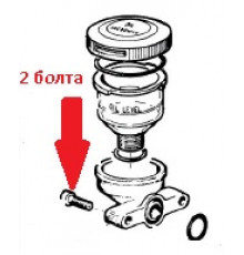 Болт M8X22 насоса APS101- APS121