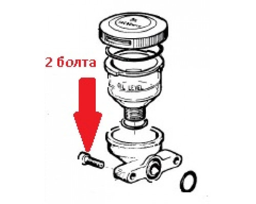 Болт M8X22 насоса APS101- APS121