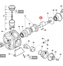 Коленвал насоса BP205/235/280