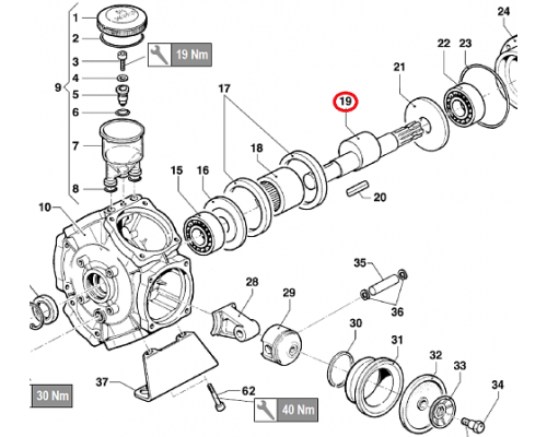 Коленвал насоса BP205/235/280