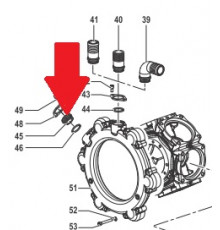 Заглушка насоса BP300 - BPS330HS