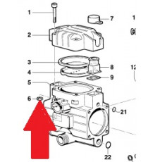 Гайка корпуса насоса BP20 - MP20 (1х4)