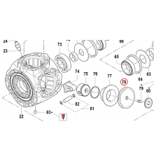 Мембрана насоса O125 (VITON) насоса APS141 (замена арт.1800010300)