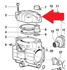 Крышка насоса MP30